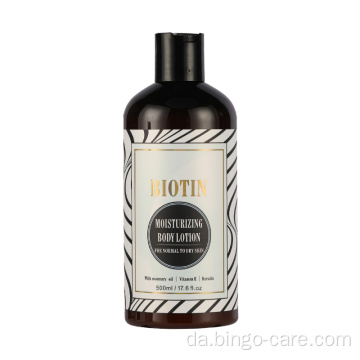 Biotin ikke-fedtet fugtgivende bodylotion